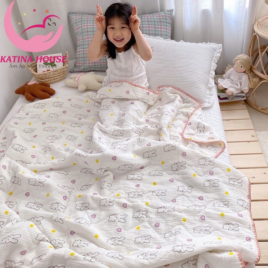 Khăn tắm bé 100% cotton Organic, khăn siêu mềm mại, thấm hút tốt, an toàn cho làn da trẻ, KT1.2x1.2m