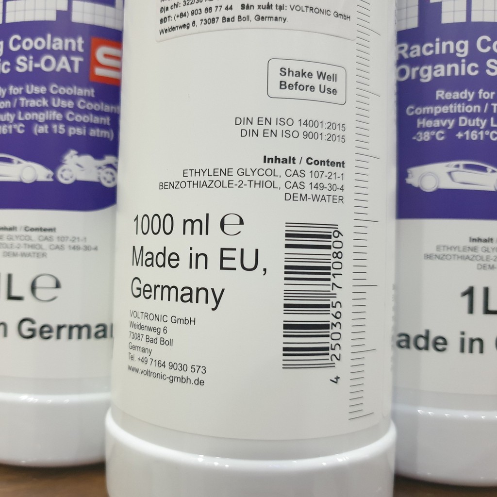 Nước làm mát Voltronic R35 “ nhiệt độ sôi 161 độ “ pha sẵn