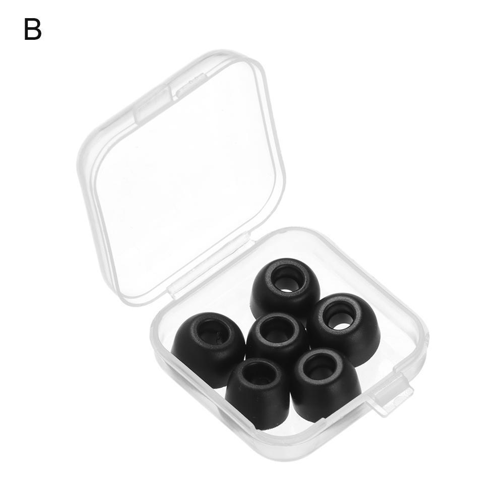 BEBETTERM Set 3 Cặp Nút Tai Nghe Thay Thế Bằng Silicon Mềm Chống Bụi Cho Jabra Elite 75t