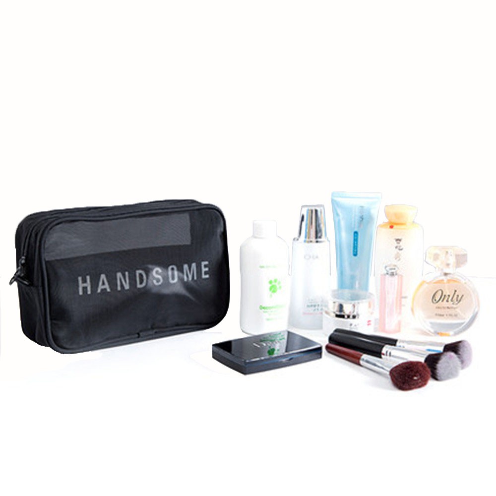 【COD】Túi Lưới Trong Suốt Đựng Đồ Trang Điểm