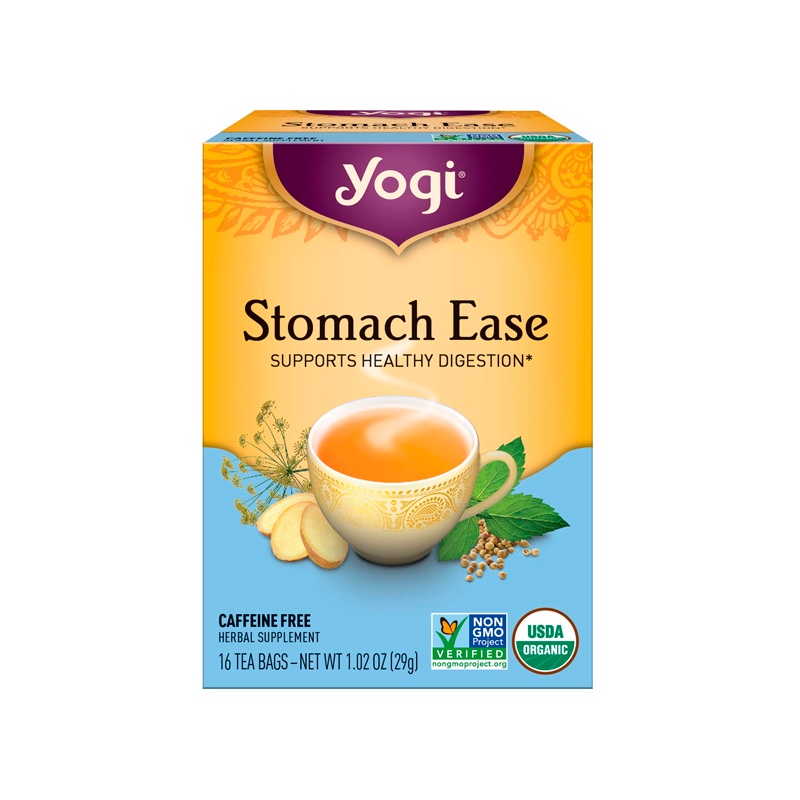 Trà hỗ trợ tiêu hóa hữu cơ - Stomach Ease Yogi Tea