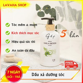 Dầu xả dưỡng tóc siêu mềm mượt, ngăn rụng tóc và kích thích mọc tóc Laco Amla Detox 300ml - LAVAHA SHOP