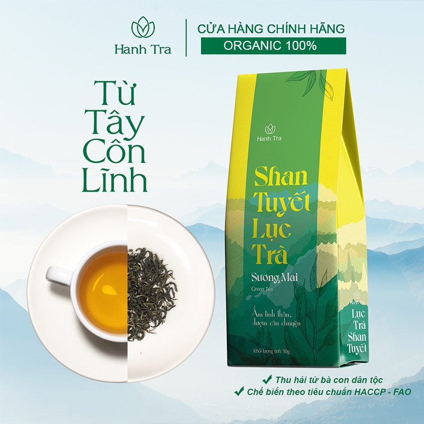 Trà Xanh Chè Shan Tuyết Cổ Thụ Hà Giang 2 Hộp 50g+100g, Chè Xanh Shan Tuyết Thơm Ngon Ngọt Hậu Vị Tốt Cho Sức Khoẻ | BigBuy360 - bigbuy360.vn
