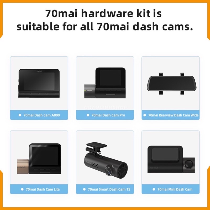 Dây Nguồn Hardware Kit 70mai đấu Camera hành trình | BigBuy360 - bigbuy360.vn