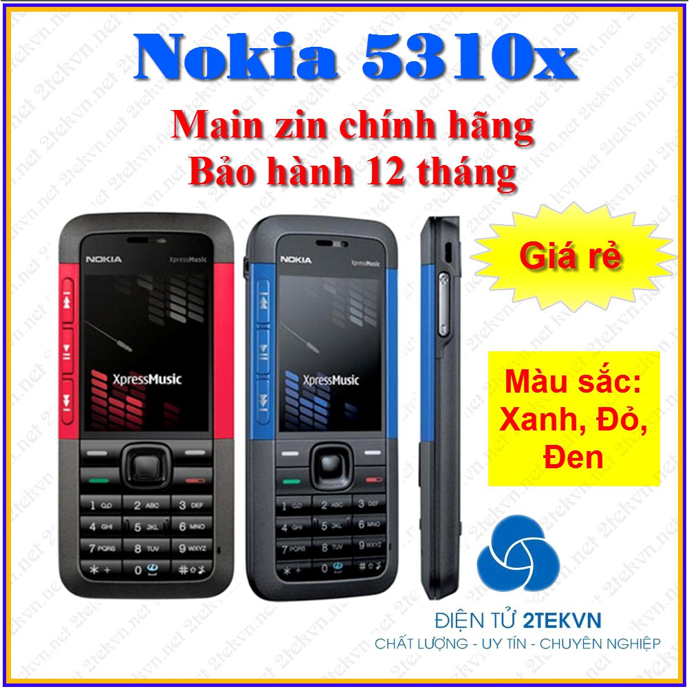 Điện thoại cổ Nokia 5310 chính hãng giá rẻ