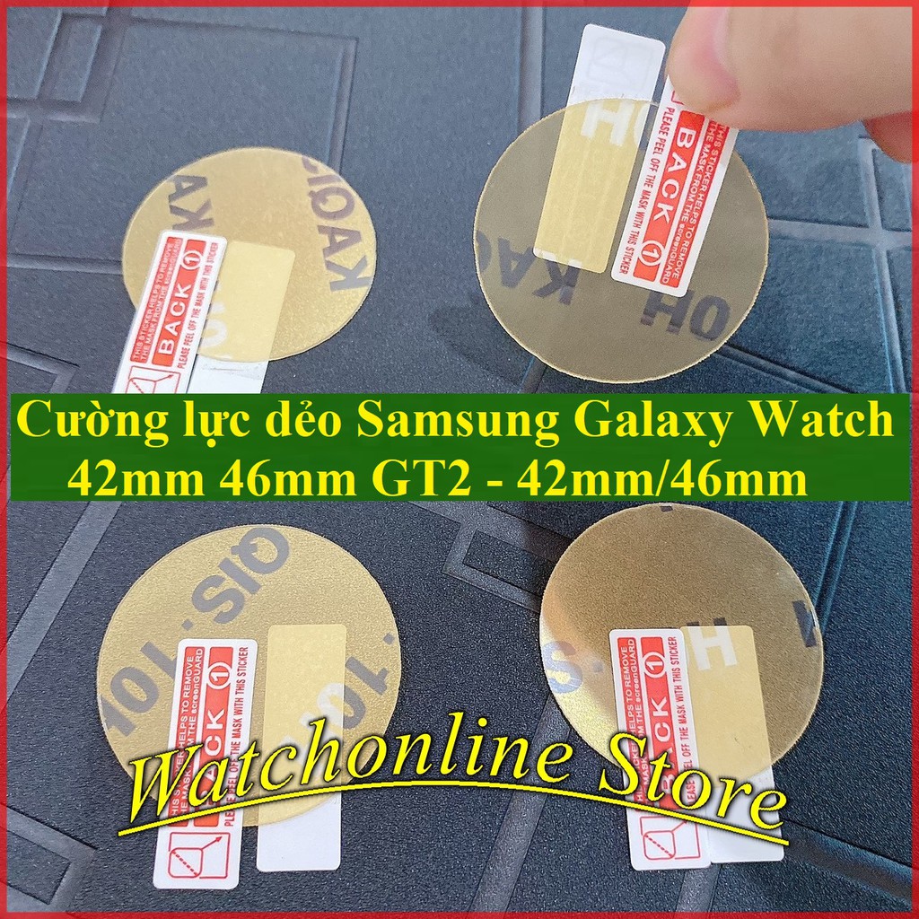 Cường lực dẻo Nano Samsung Galaxy Watch 42mm 46mm GT2 - 42mm/46mm ...