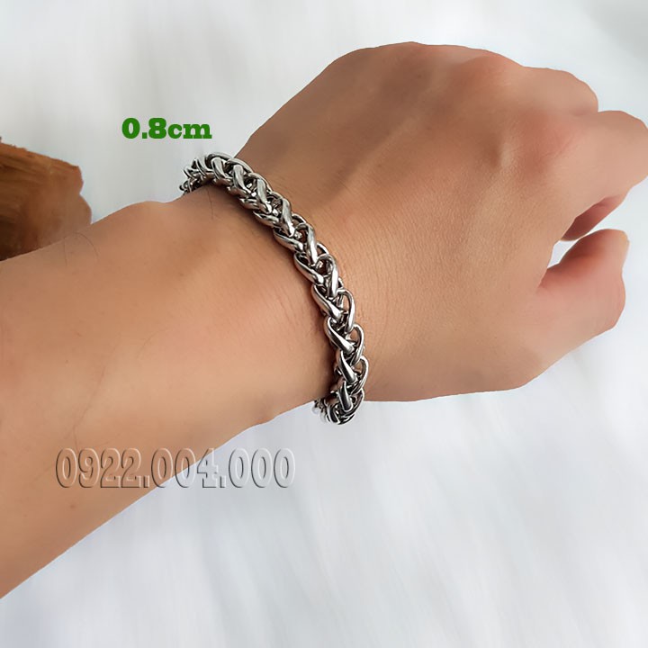 Lắc tay nam, lắc tay kiểu bông dừa LZ1576.