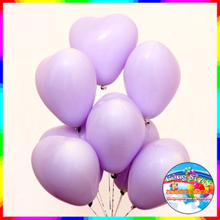 Bóng Pastel hình trái tim - 1 bịch/50 quả