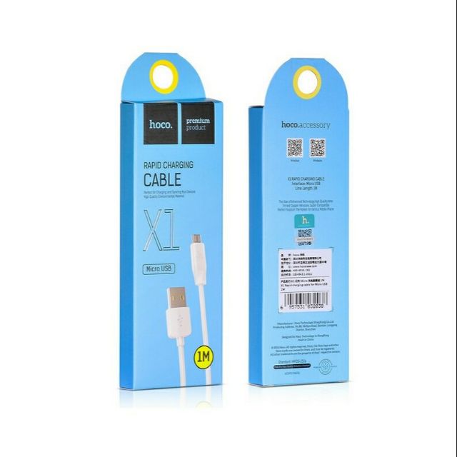 Cáp sạc HOCO, ARUN 1M cho máy Android