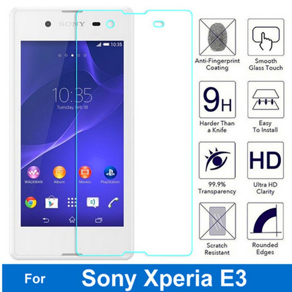 Kính Cường Lực Chống Cháy Nổ Cho Sony ( Xperia E3 ) D2202 D2203 D2206 D2212 D2243