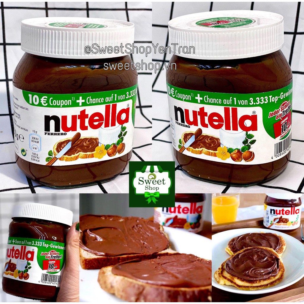 Hạt phỉ phết cacao Nutella