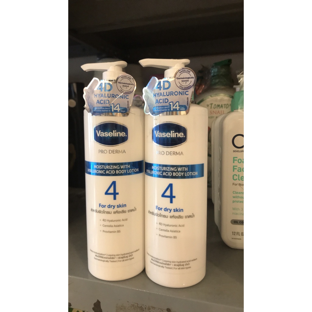 Sữa dưỡng thể cấp ẩm Hyaluronic Acid Pro Derma 4 for dry skin 250ml - full tem