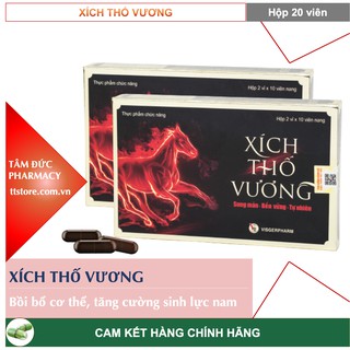 Xích thố vương - viên uống bổ thận, tráng dương, tăng cường sinh lý nam