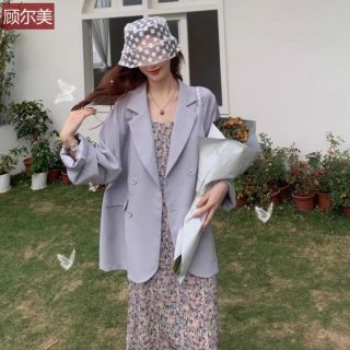 Áo khoác vest mỏng phong cách Hàn Quốc