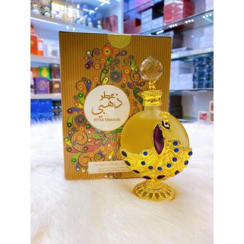 Nước Hoa Tinh Dầu Dubai ATTAR DHAHABI Công Vàng Nội Địa 29ml / Tinh dầu dubai nữ nhẹ nhàng lôi cuốn