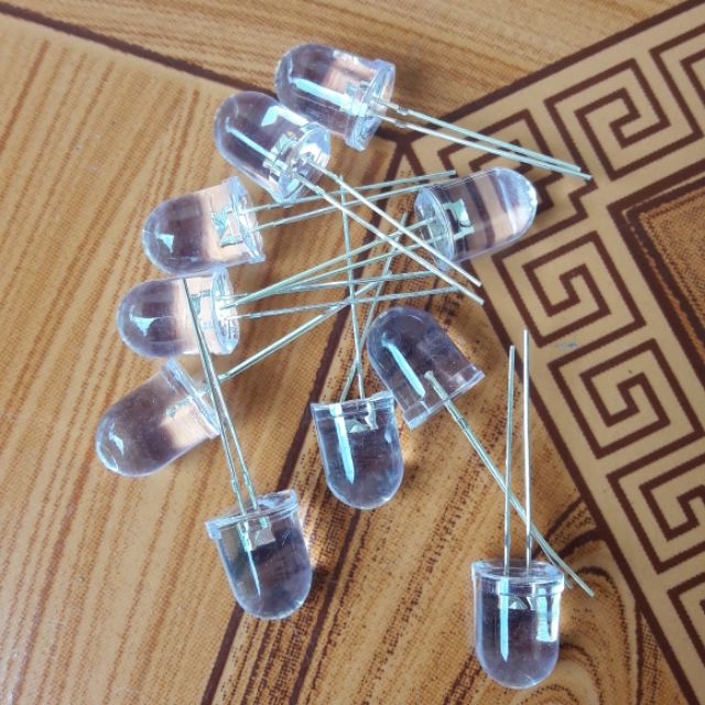 10 bóng led phi 10 siêu sáng