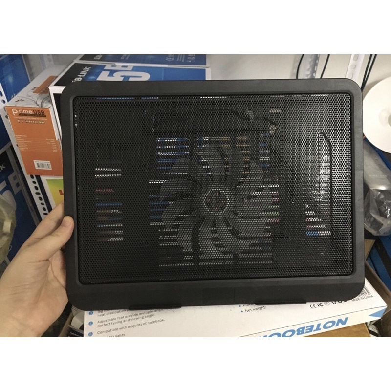 Đế Tản Nhiệt Laptop Cooler N19 1FAN * 14CM bảo hành 6 tháng