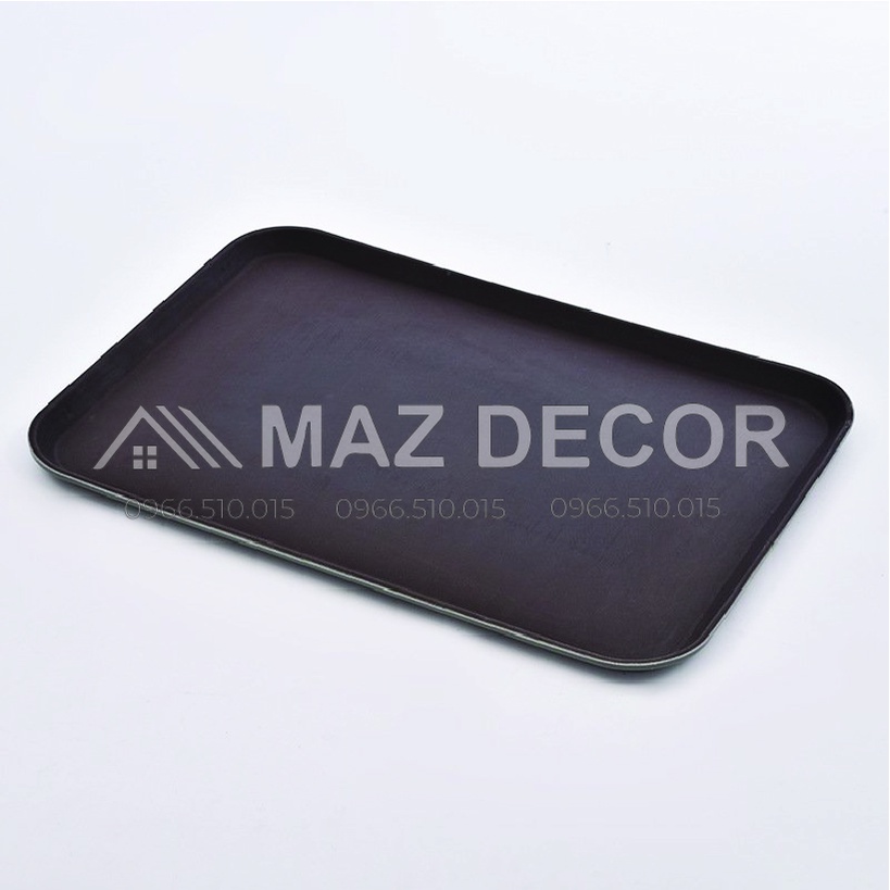 [SỈ] KHAY PHỤC VỤ BƯNG BÊ ĐỒ CHỮ NHẬT CHỐNG TRƠN CÁC CỠ DÀY DẶN ĐẸP GIÁ RẺ