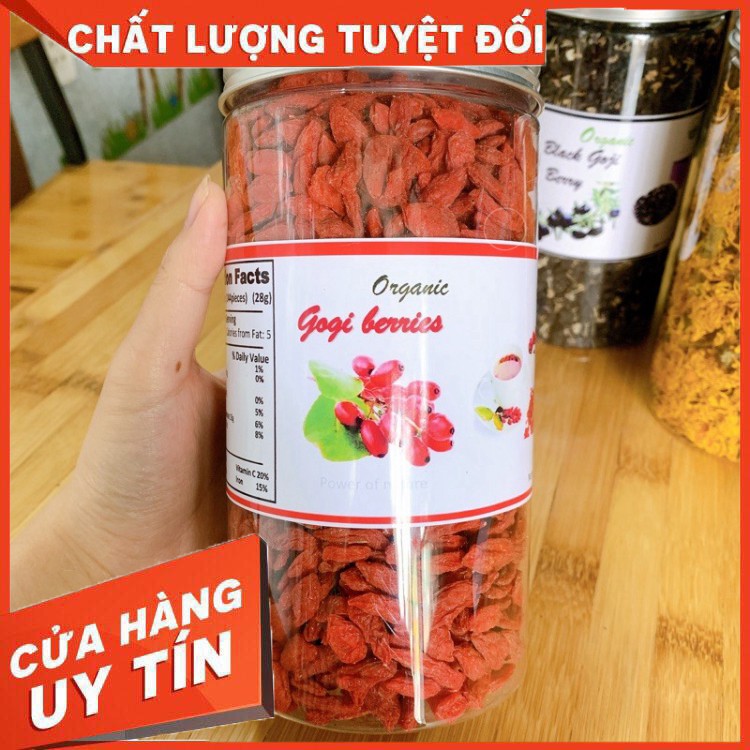 [Hàng Cao Cấp] Kỷ tử đỏ Ninh Hạ 500g-1kg hạt to đều, ngọt hạt kỷ tử Organic hàng loại 1 - Dược Liệu Quý Món Quà Thiên Nh