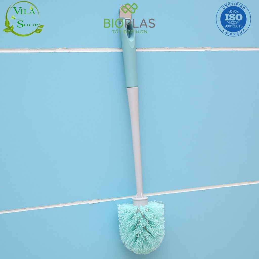 Chổi Cọ Toilet, Chổi Vệ Sinh Nhà Tắm Cleaner 1 Bioplas, Sợi Cước Chống Thấm, Đầu Cọ Tròn Dễ Dàng Chùi Rửa