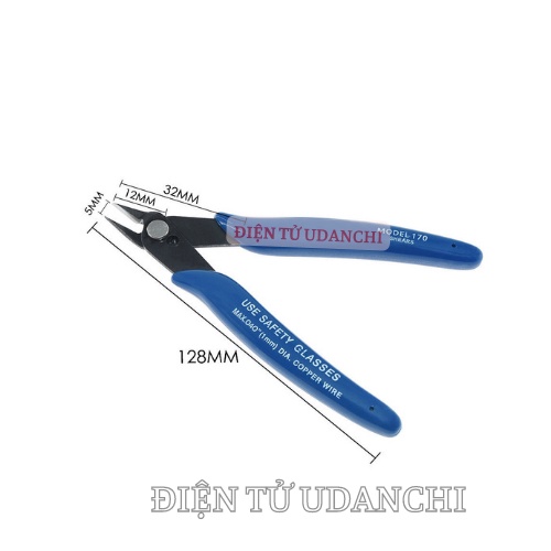 Kìm cắt linh kiện điện tử Plato 170 rất sắc
