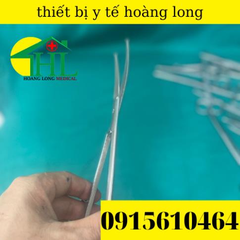 Kéo Y Tế Cong Nhọn 2 Đầu 20cm - Pakistan