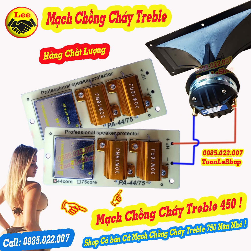 MẠCH CHỐNG CHÁY TREBLE 450, MẠCH CHỐNG CHÁY CHO LOA TREP 450 – Giá 1 chiếc