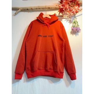 Áo Hoodie nỉ chữ thêu