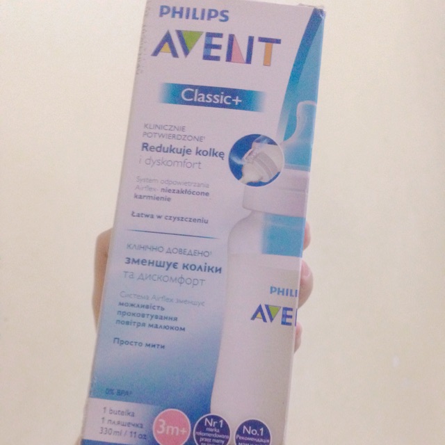 Bình sữa philips avent Classic 330ml chính hãng