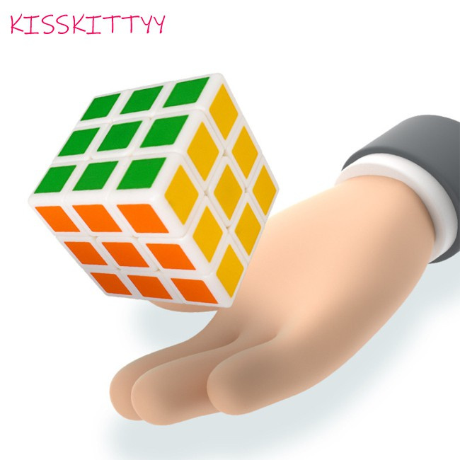 kisskittyy  Qiyi 3cm Mini  Magic  Speed Cube Easy Turning Smooth Play Delicate Puzzle Cube Toy For Kids infinity cube magic rubik blocks Good rubik blocks