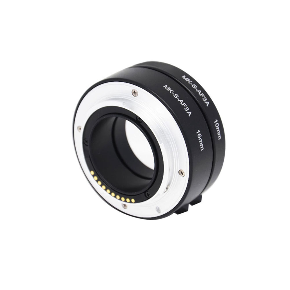 MK-S-AF3A 10mm 16mm Auto Focus Macro FE-Mount E-Mount Metal Extension Tube Mirrorless Camera For Sony A6000 A7