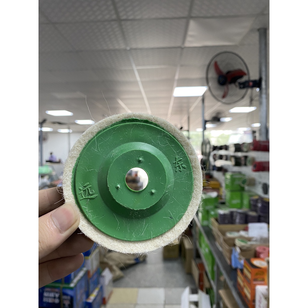 Nỉ trắng đục 10 lỗ 16💥 FREESHIP💥 Hàng  nội địa Trung💥Chuyên dùng đánh bóng cho đá tự nhiên,nhôm, đồng.smax29