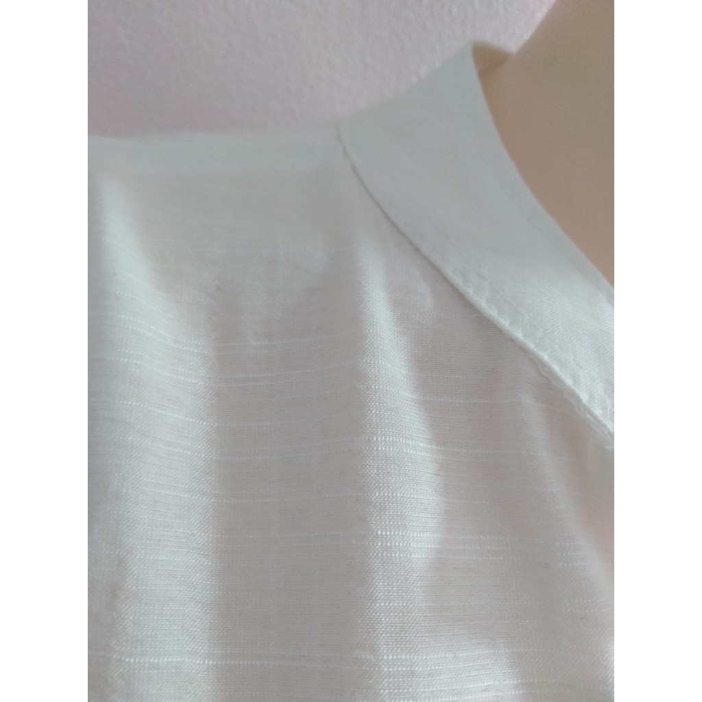 Áo kiểu trắng nữ