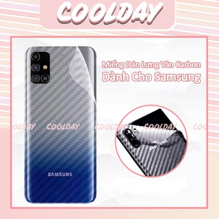 Miếng dán cacbon dành cho samsung m51 note 8 note 9 note 10 lite note 10+ note 20 ultra s20 fe s10e s20 s11e