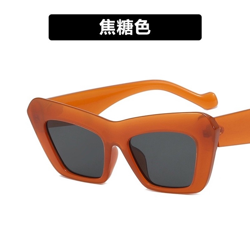 Kính Mát Gọng Tam Giác Chống Tia UV400 Phong Cách Hip Hop Âu Mỹ Thời Trang Mới