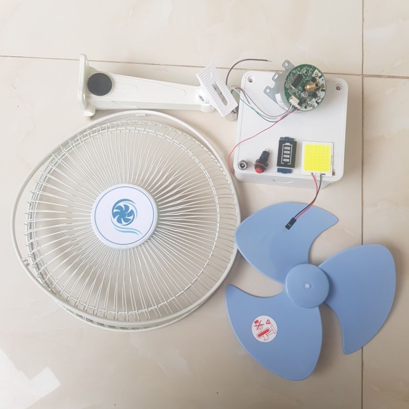 Combo chế quạt tích điện B2