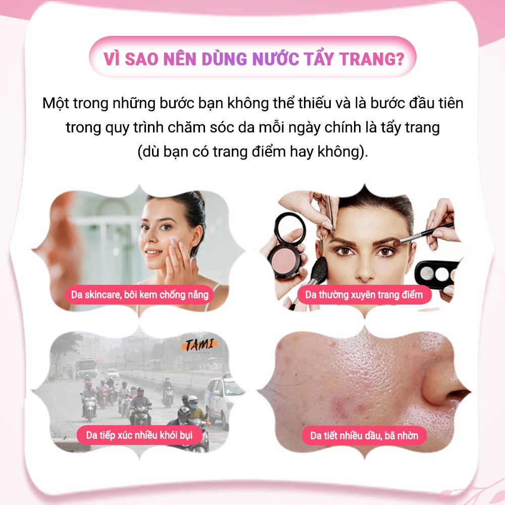 Nước tẩy trang hoa hồng KISS ON làm sạch sâu, cân bằng độ ẩm, thu nhỏ lỗ chân lông Kisson 145ml TM-KI-NTT01