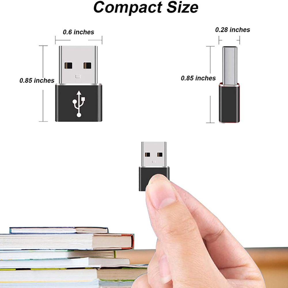 AUGUSTINA Đầu Chuyển Đổi OTG USB A Sang Type C Cho Điện Thoại