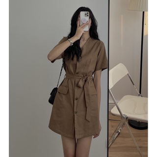 Váy cổ tim 9582