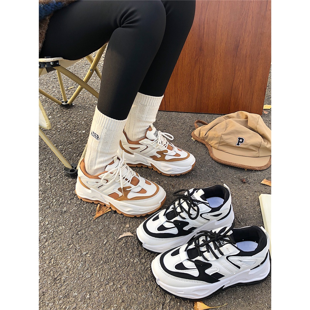 ( HOT 2022 ) Giày thể thao sneaker nữ QC VIDEO THẬT giày ULZZANG đế độn 2 lớp siêu êm