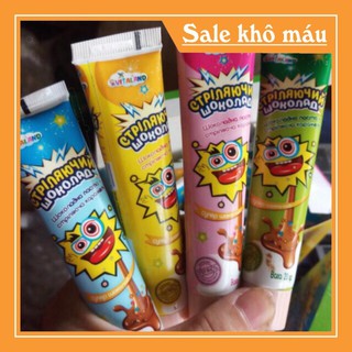 Kẹo tuýp kem đánh răng 4 vị