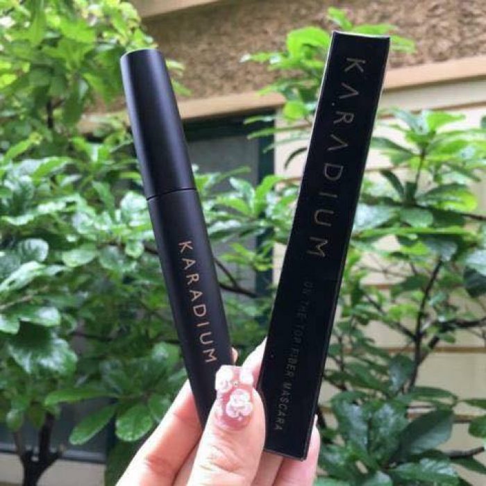 Mascara chống trôi Karadium cong dài dày mi On the Top Fiber Hàn Quốc