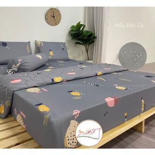 Ga chống thấm cotton thun nano PT mẫu đàn cá