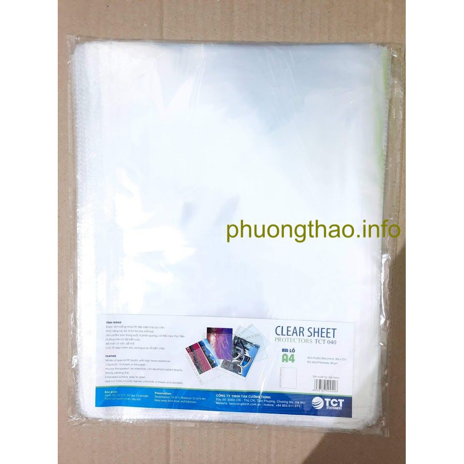 [Mã LIFEXANH03 giảm 10% đơn 500K] Túi Sơ mi lỗ, 11 lỗ xifu,4C,5C A4.