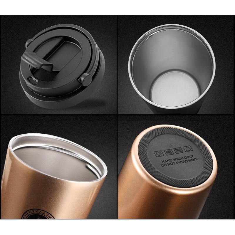 Ly giữ nhiệt fasion inox 304 dung tích 500ml chất lượng tốt - bình giữ nhiệt