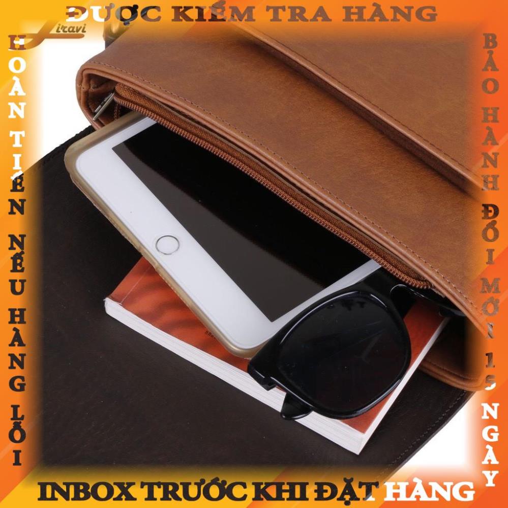 Túi đựng ipad, đeo chéo Nam Nữ đựng phụ kiện, sách vở LAVARI Mã LITI019 dongmay