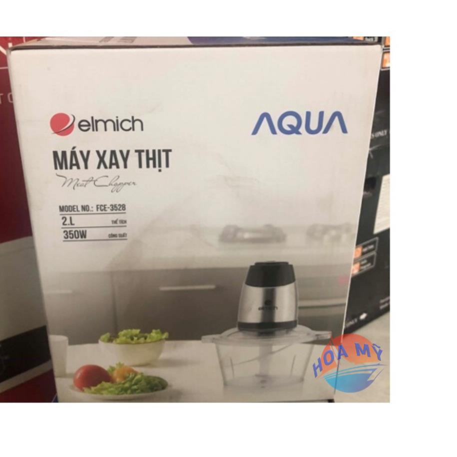 MÁY XAY THỊT ELMICH CỐI THUỶ TINH FCE-3528