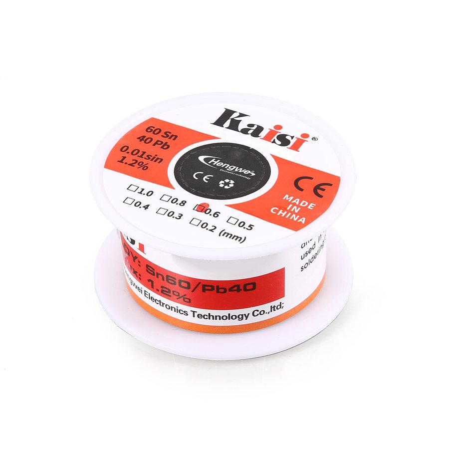 Cuộn dây hàn chì 0.6mm sn60 / pb40 0.01sin 1.2 %