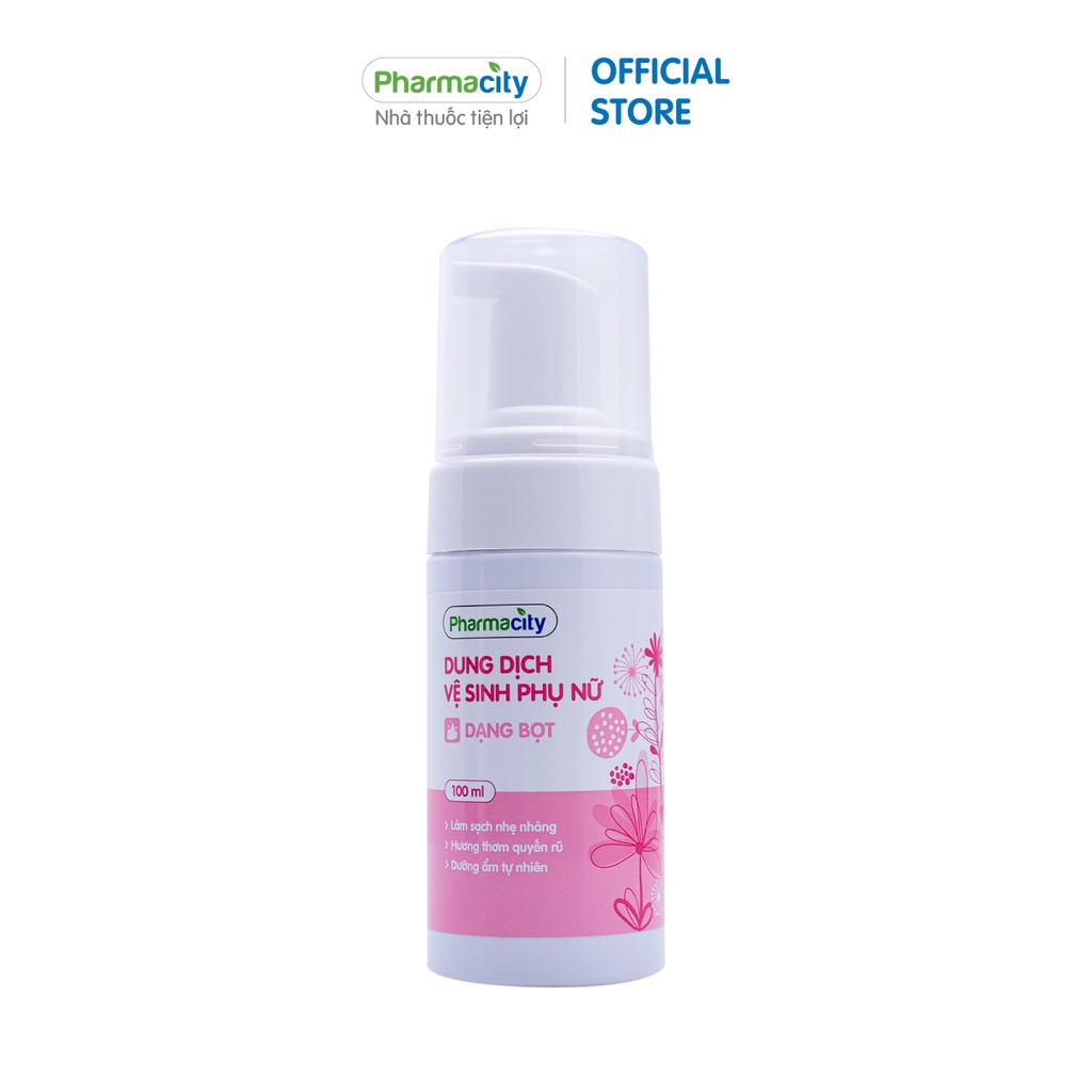 Dung Dịch Vệ Sinh Phụ Nữ Dạng Bọt Pharmacity 100ml