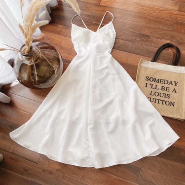 ĐẦM TRẮNG 2 DÂY NƠ LƯNG | BigBuy360 - bigbuy360.vn